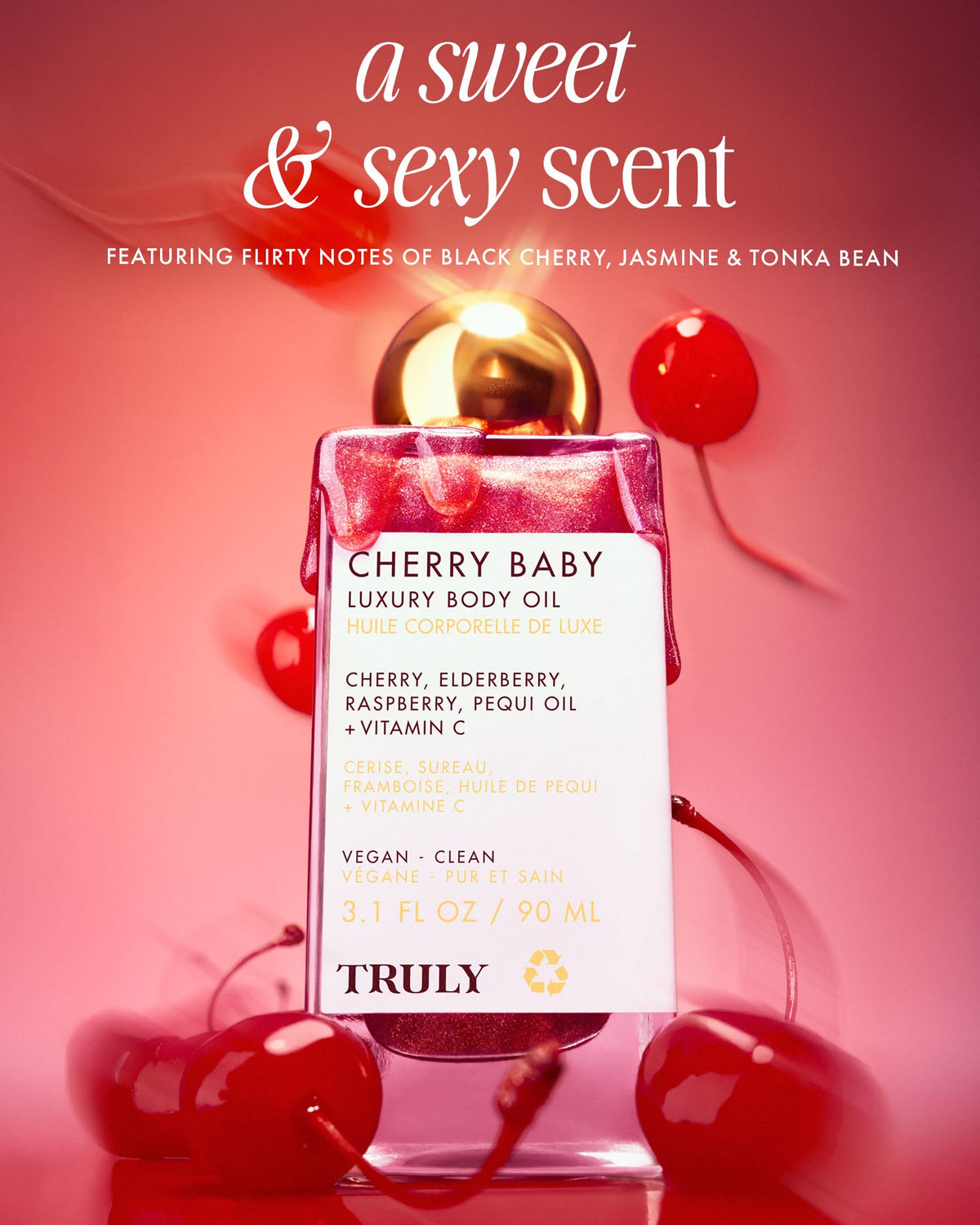 Cherry Baby Luxury Body Oil