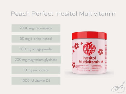 Peach Perfect-Inositol Multivitamin