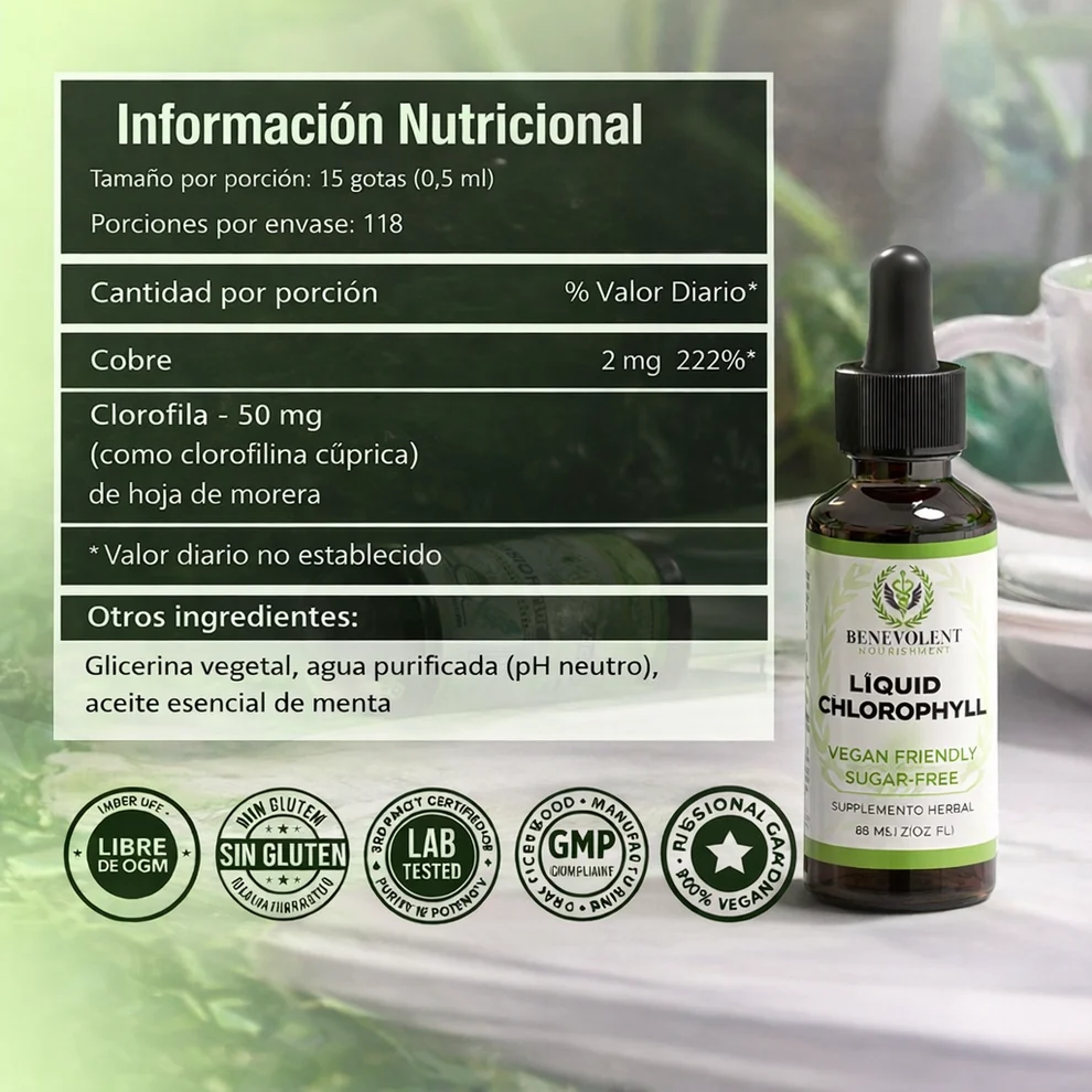 Liquid chlorophyll